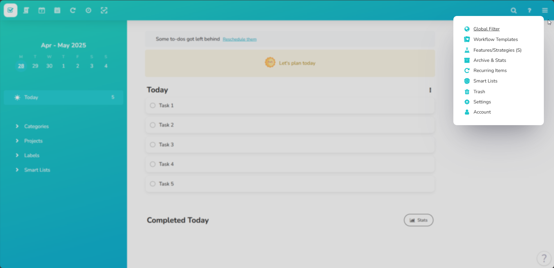 repositioning the skinny sidebar