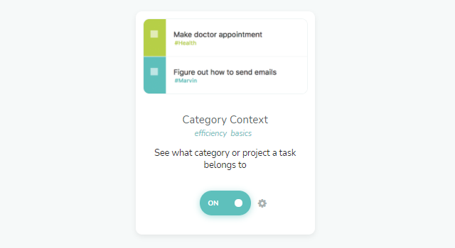 Category Context strategy
