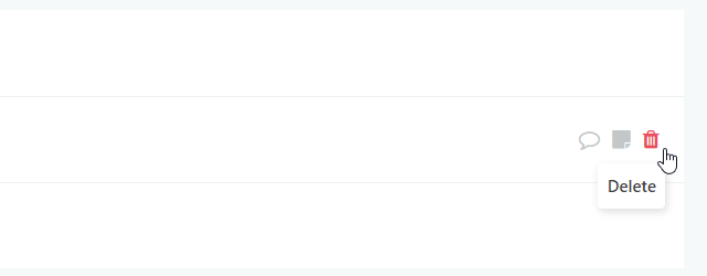 Deleting a shared task