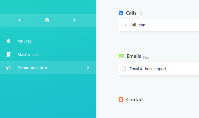 Custom Screen example using Communication workflow snippet