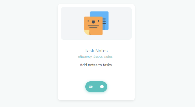 Task Notes strategy